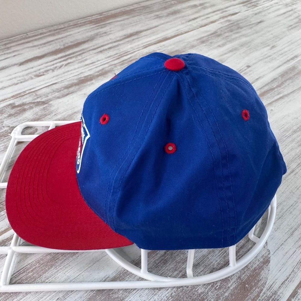 New York Rangers Snapback Hat Mens Blue Baseball Cap Embroidered Sport Logo NHL - Picture 2 of 14